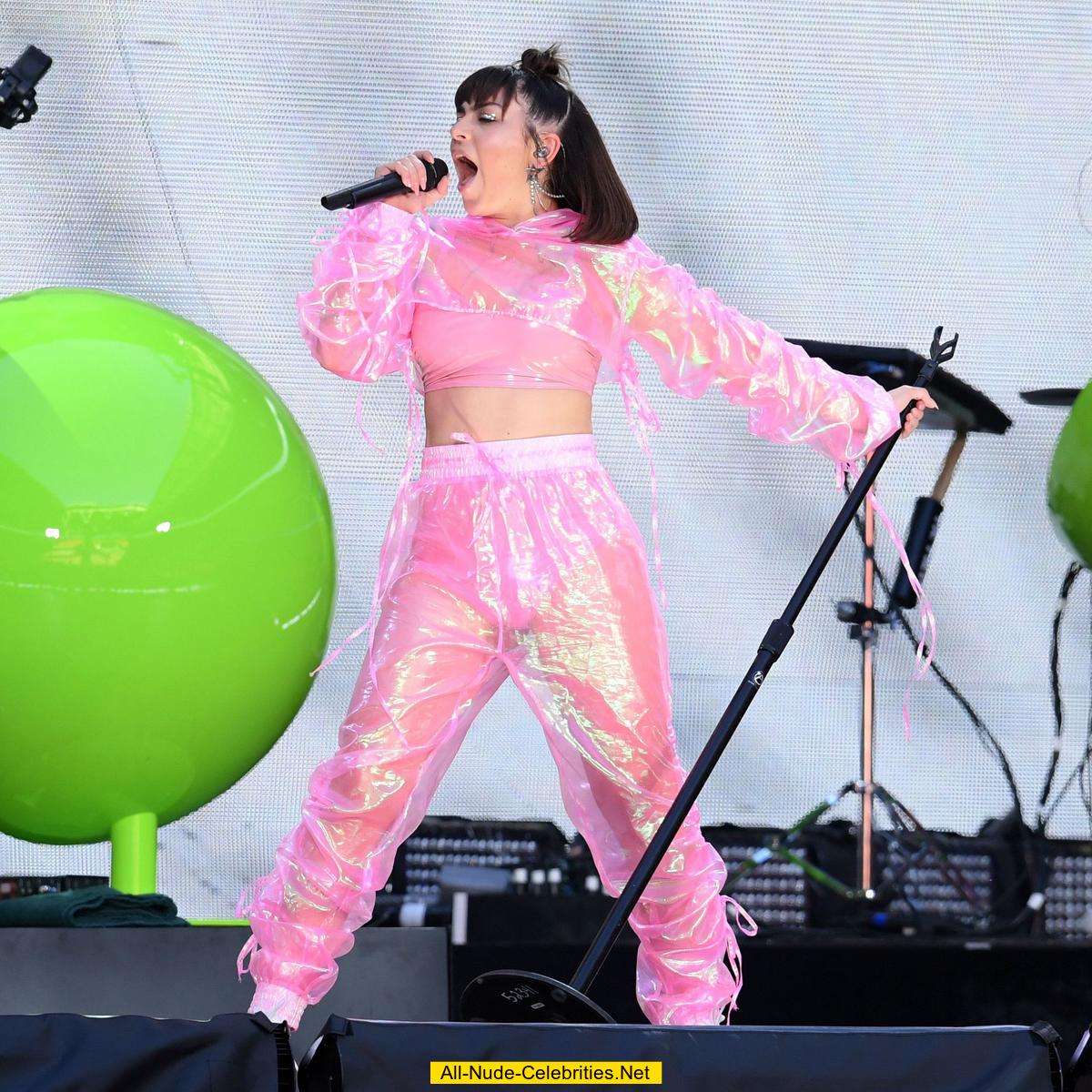 Charli XCX at Reputation tour at Wembley stadium