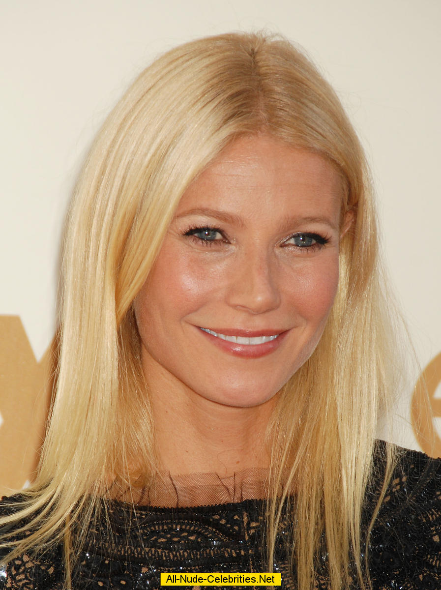 Gwyneth Paltrow Posing At Emmy Awards