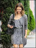 Jessica Alba Shows Her Legs In Beverly Hills Paparazzi Shots