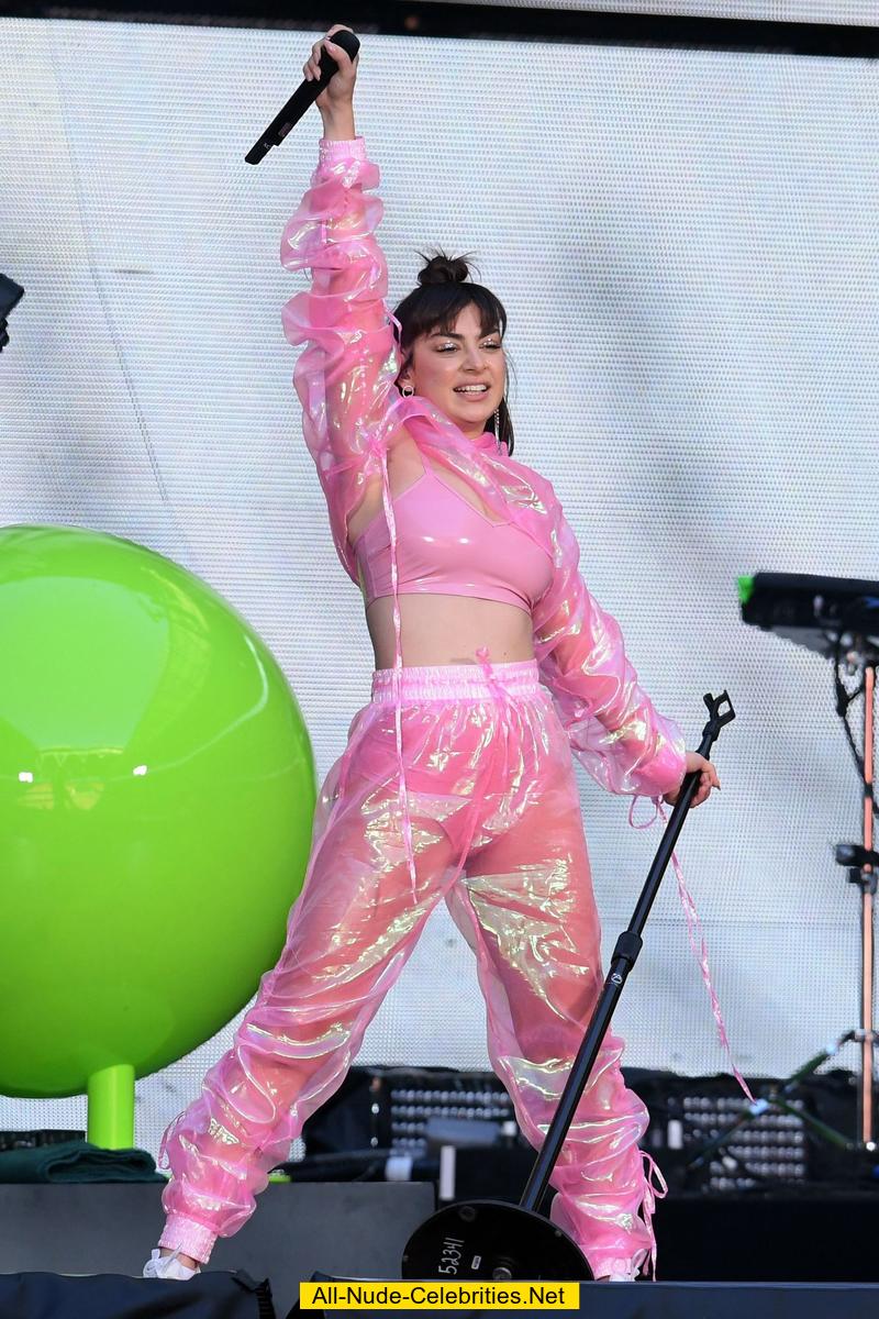 Charli XCX at Reputation tour at Wembley stadium